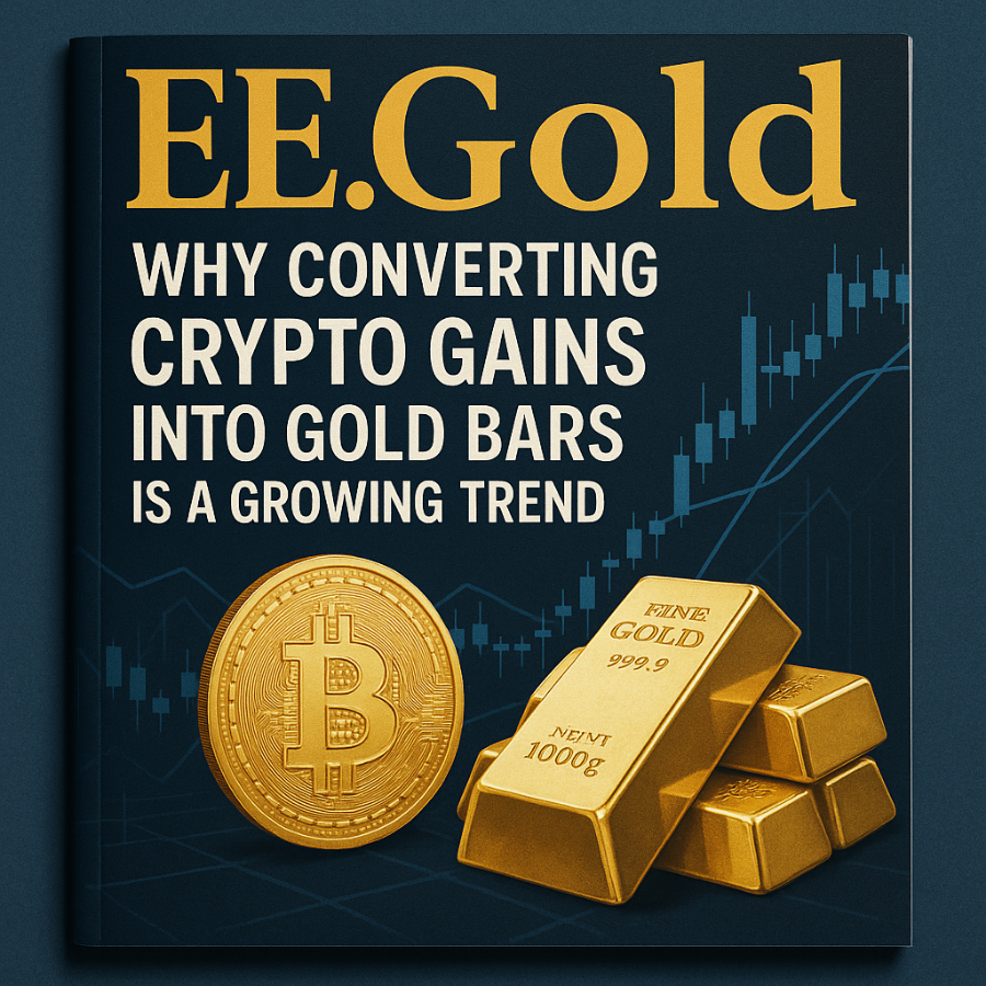 Why Converting Crypto Gains Into Gold Bars Is a Growing Trend